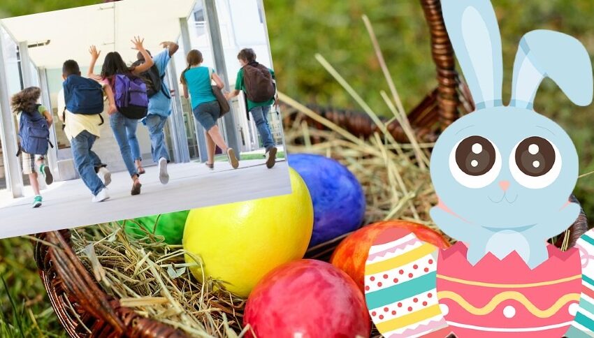  Conform calendarului aprobat de Ministerul Educației, elevii din România vor avea vacanța de Paște în perioada 27 aprilie – 7 mai