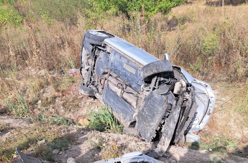  Accident rutier la Telesti